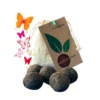5 Bombas De Semillas En Bolsas De Yute Butterfly Mix