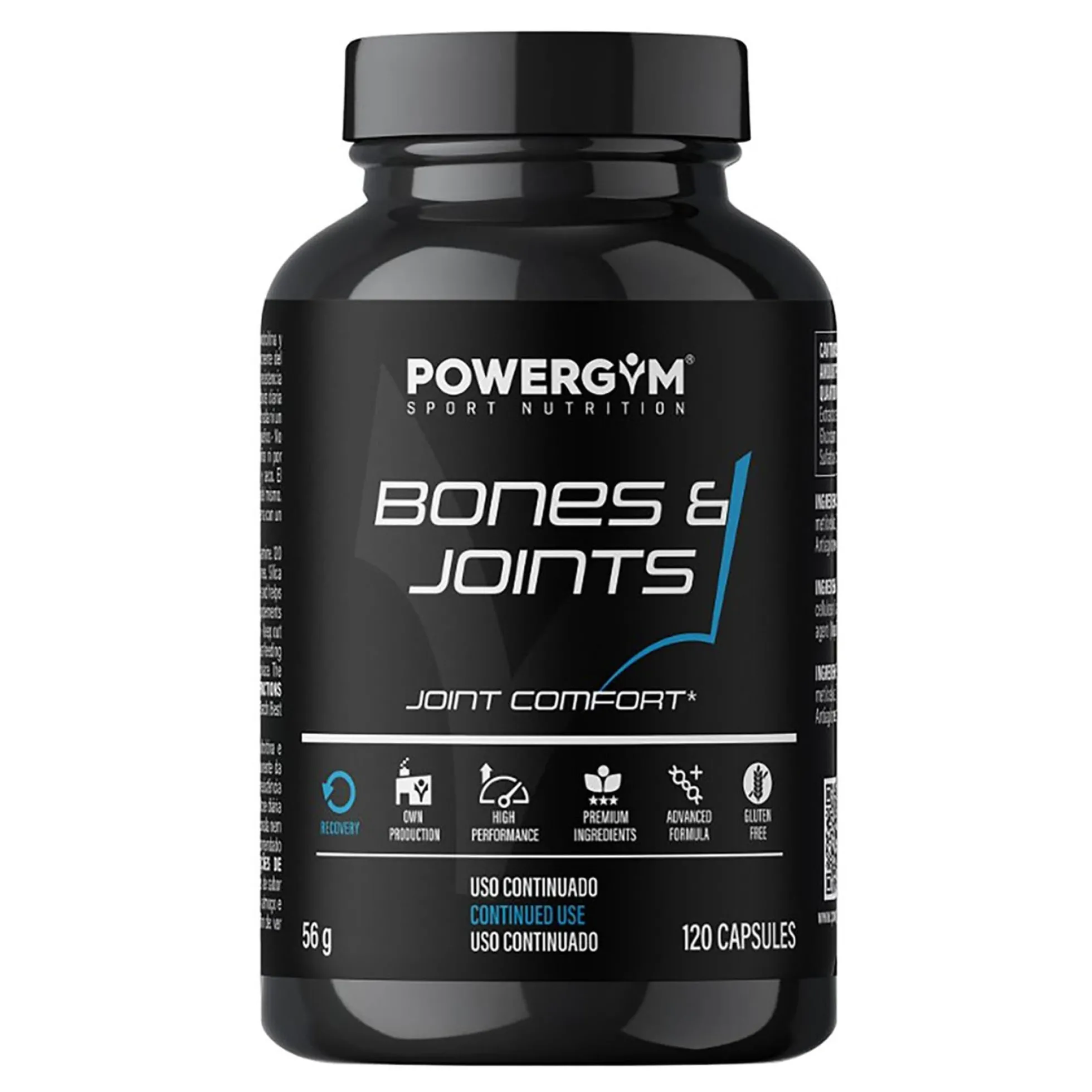 BONES & JOINTS 120 cápsulas Powergym