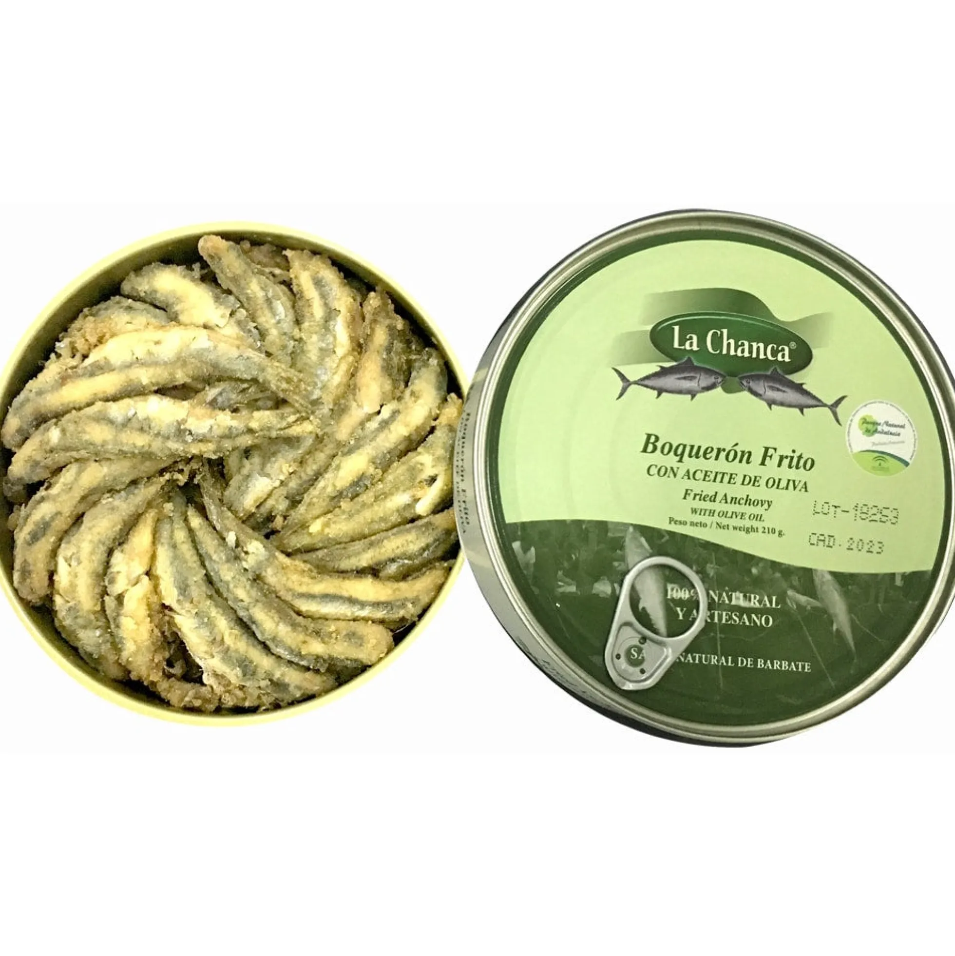 Boquerón Frito Lata 280gr La Chanca