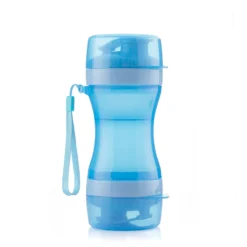 Botella Con Depósito De Agua Y Comida Para Mascotas 2 En 1 Pettap Innovagoods / Vetonek