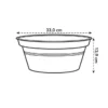 Bowl redondo Green Basics Elho Antracita 27 cm