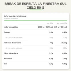 Break de espelta La Finestra Sul Cielo 50 g