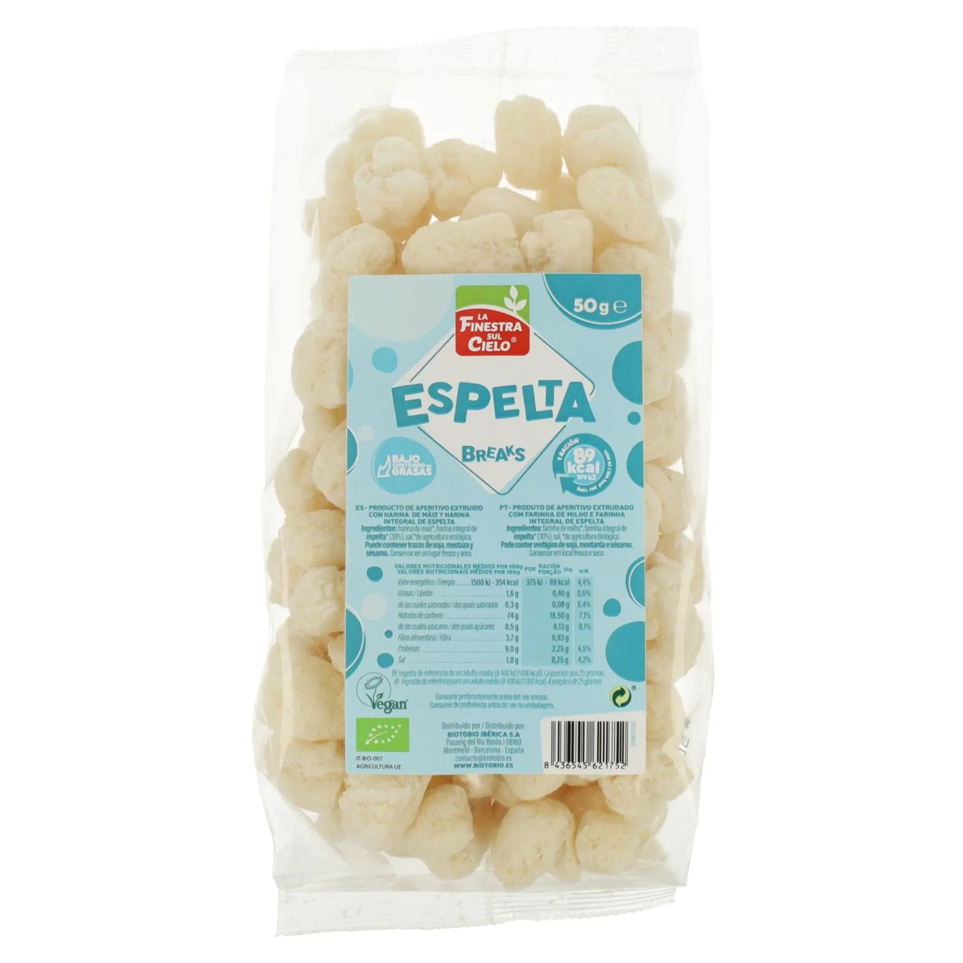 Break de espelta La Finestra Sul Cielo 50 g