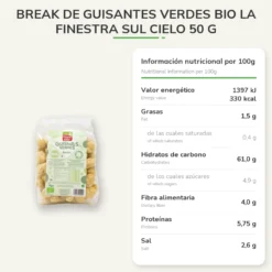 Break de Guisantes Verdes BIO La Finestra Sul Cielo 50 g