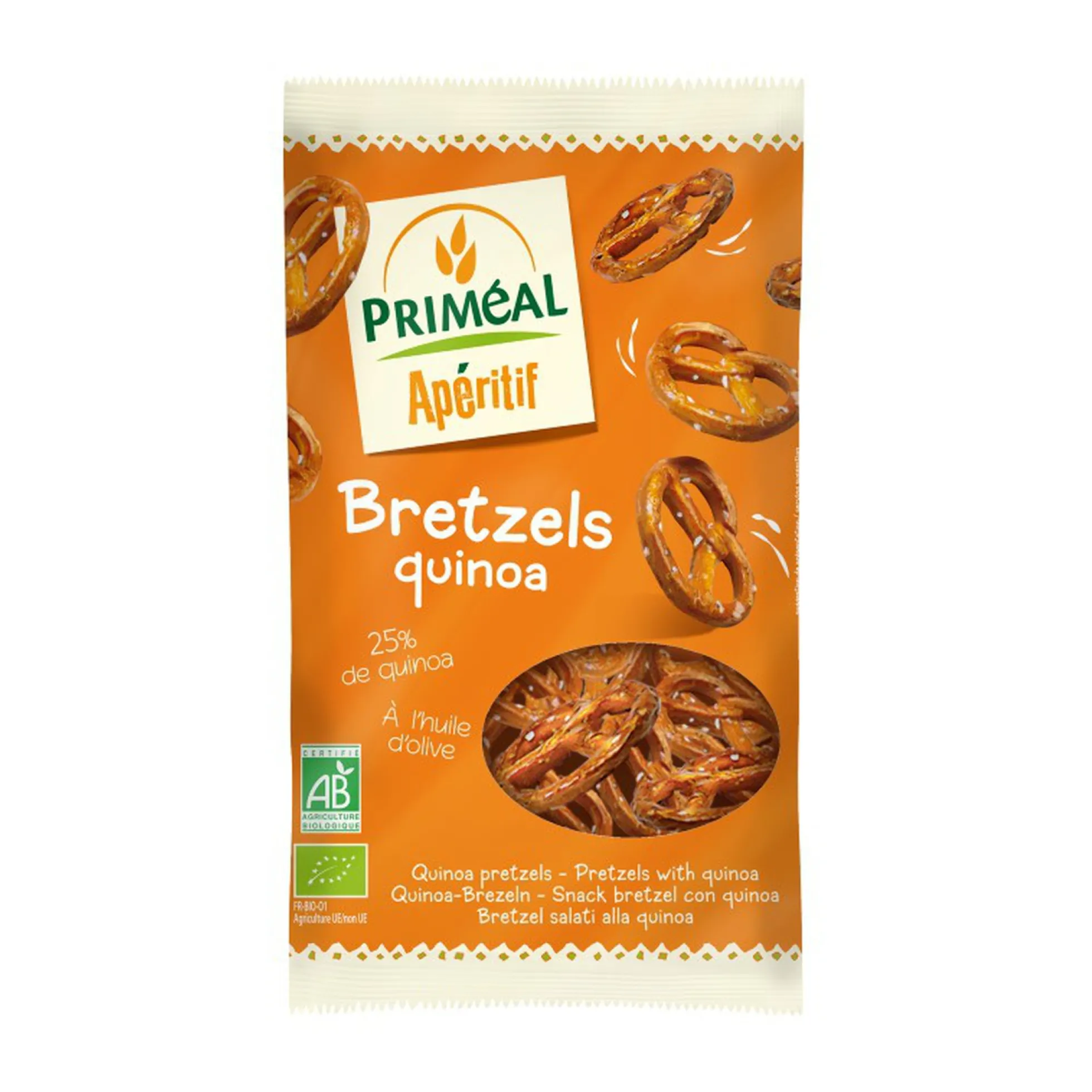 Bretzels de quiona BIO priméal 200 g