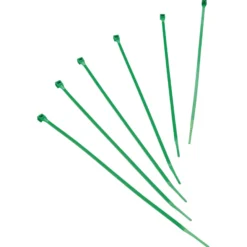 Bridas de sujeción Biotop 25 cm Verde