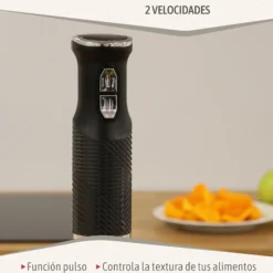Briebe Elegance Set Batidora De Mano 2 Velocidades + Batidora Varillas Eléctrica 5 Velocidades + Turbo, Skt1187blk