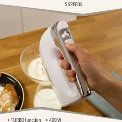 Briebe Elegance Set Batidora De Mano + Batidora De Varillas Eléctrica 400w