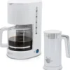 Briebe Elegance Set Cafetera Goteo 10 Tazas + Espumador De Leche Eléctrico