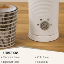 Briebe Elegance Set Cafetera Goteo 10 Tazas + Espumador De Leche Eléctrico