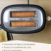 Briebe Nordic Set Tostadora Pan Ranura Ancha 2 Rebanadas + Tetera 2,3l Acero Inox, Inducción Libre Bpa, Skt1177blk,negro