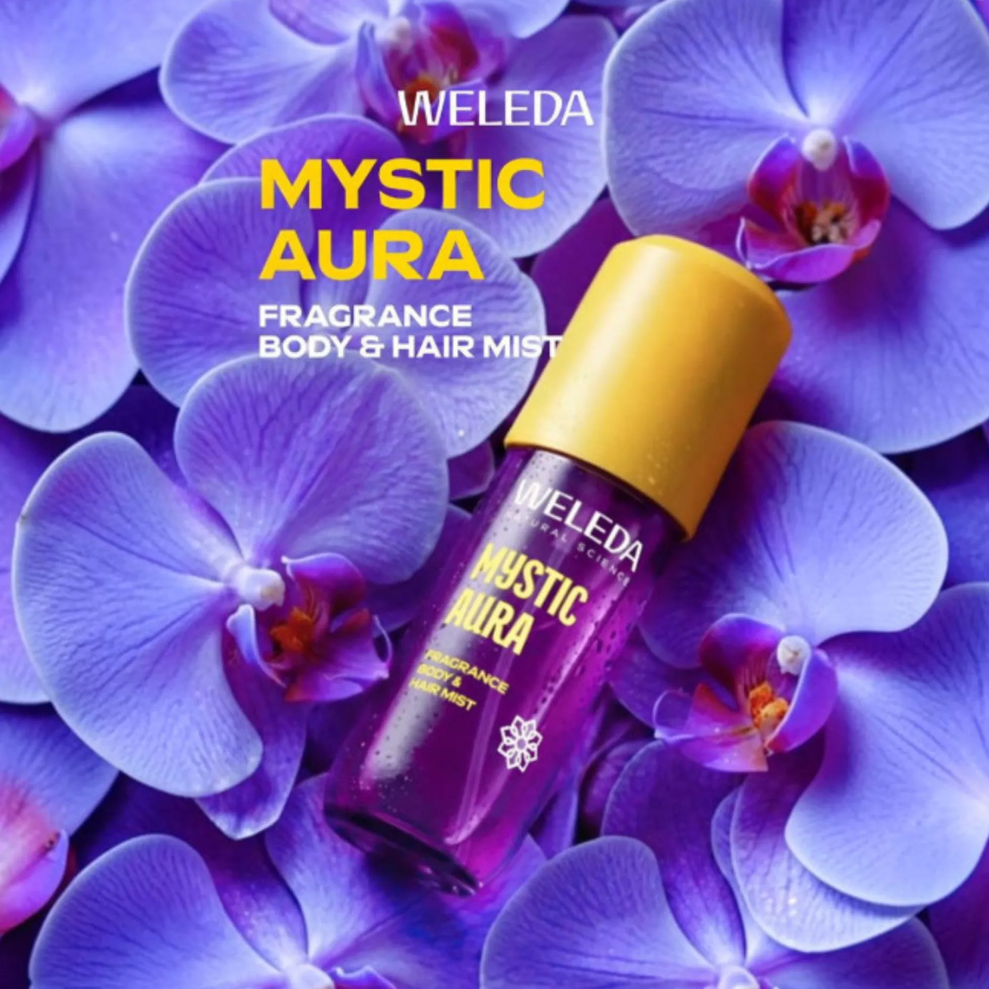 Bruma Perfumada Body&Hair Mystic Aura Weleda 95 ml