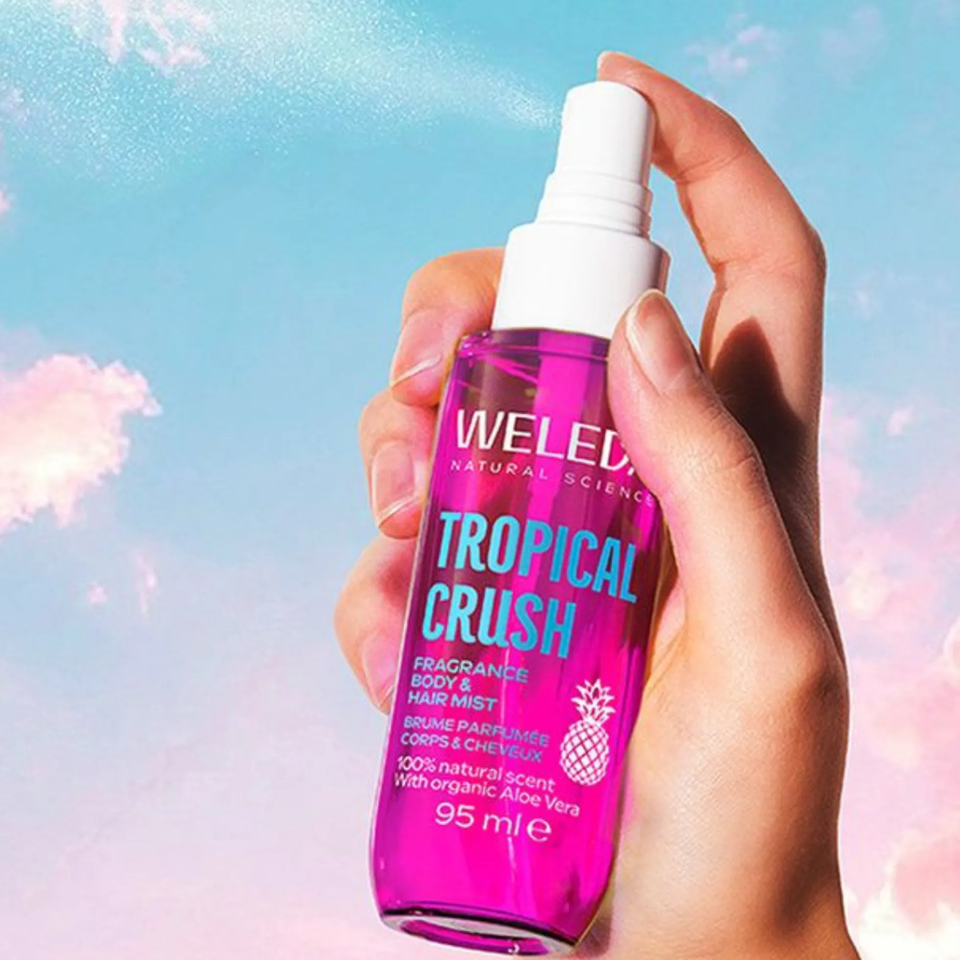 Bruma Perfumada Body&Hair Tropical Crush Weleda 95 ml