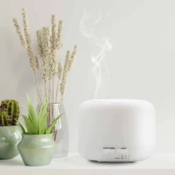 Brumizador Ultrasónico Life of Leisure SYS Aromas 300 ml | Humidificador con Luz LED | Esencias y Aceites Esenciales