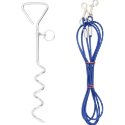 Cable De Amarre Para Perros Con Estaca De Tierra 3 M
