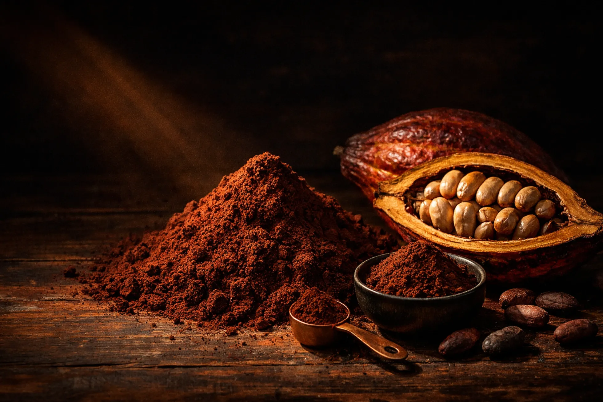 Cacao En Polvo Bio - 1kg | Cacao Puro Ecológico Vegano Para Repostería Y Bebidas, Sin Azúcares Añadidos