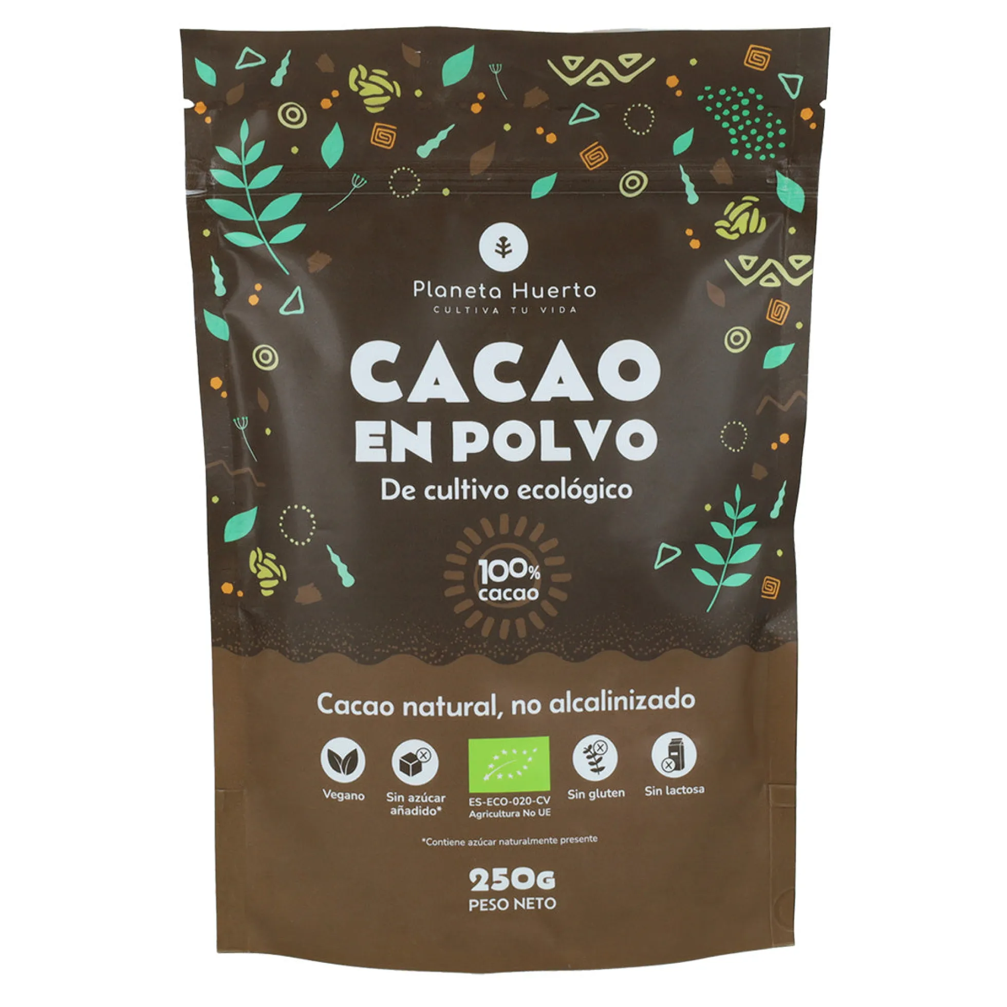 Cacao en polvo ECO Planeta Huerto 250 g