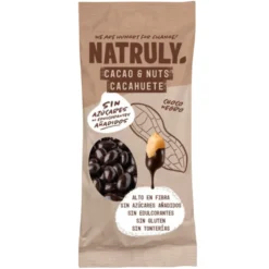 Cacao&Nuts Chocolate negro, Natruly, 50g