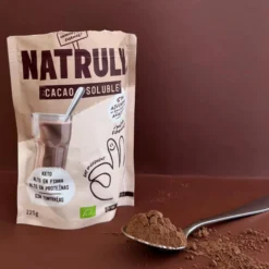 Cacao Soluble BIO Alto en proteínas Natruly 225 g