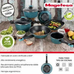 Cacerola "lotus" Ø20cm Con Tapa De Vidrio