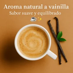 Café Aromatizado Crema De Vainilla 250 G – 100 % Arábica Natural | Tostado Premium Con Aroma Suave A Vainilla