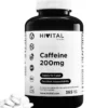 Cafeína Anhidra Pura 200 mg 365 comprimidos veganos