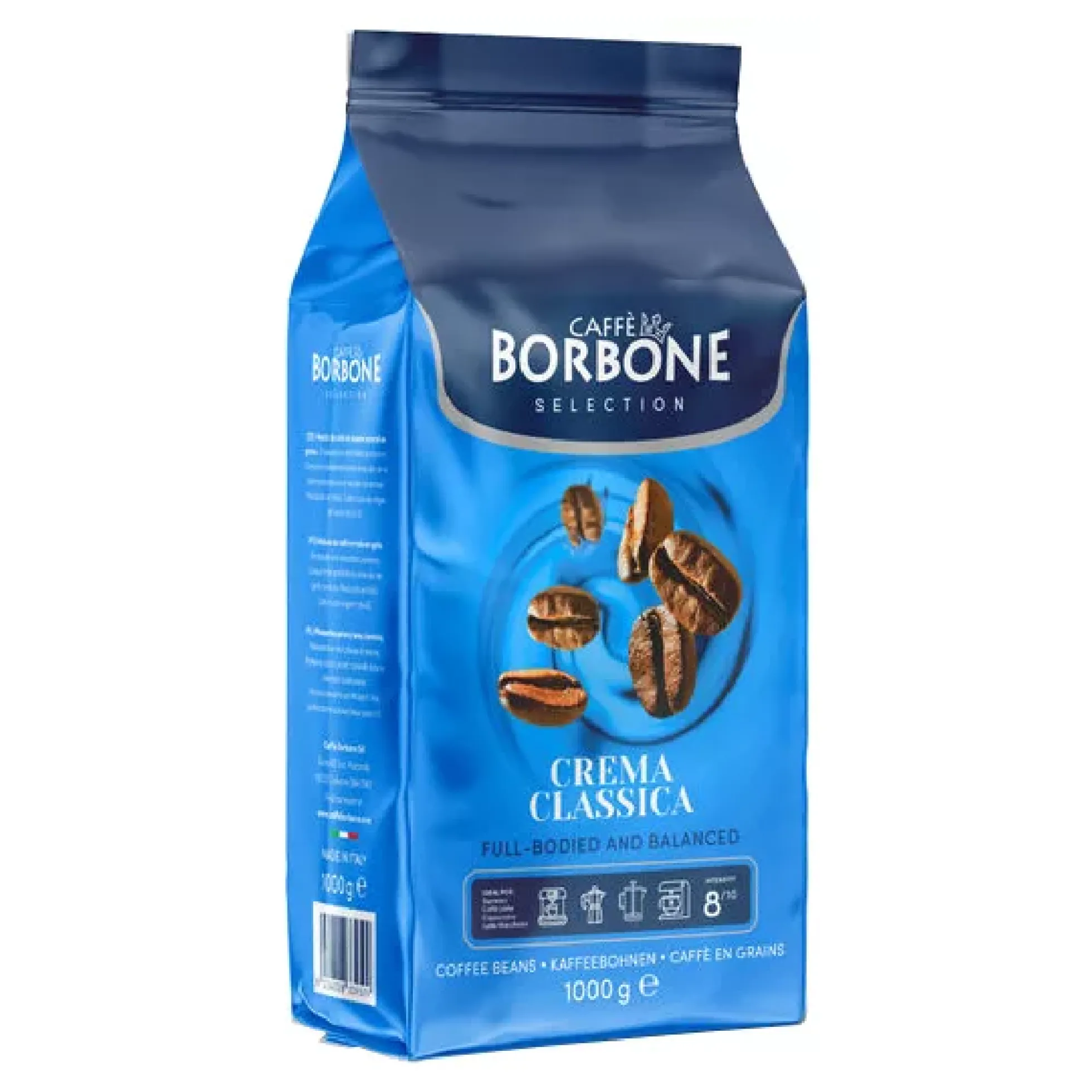 Café en Grano Crema Clásica Borbone, 1kg