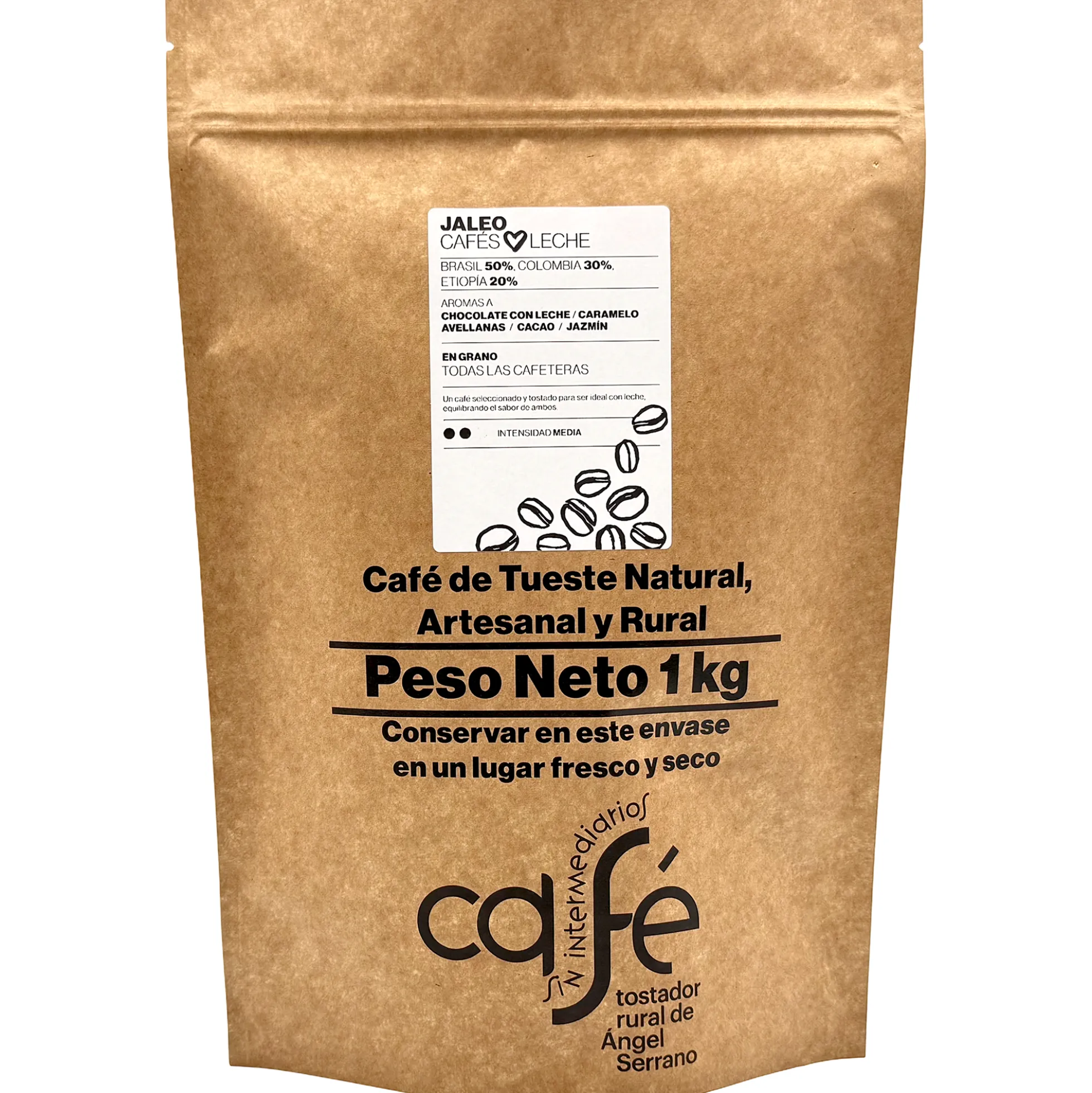 Cafe Sin Intermediarios Café Colombia Jaleo En Grano 1 Kg