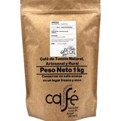 Cafe Sin Intermediarios Café Descafeinado Amigo En Grano Para Espresso 1 Kg