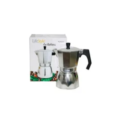 Cafetera Aluminio 6 Tazas