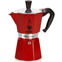Cafetera Italiana Bialetti Moka Express Rojo