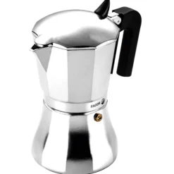 Cafetera Italiana Inducción, Aluminio, Todo Tipo Cocinas, Vitrocerámica, Gas, Fagor