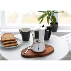 Cafetera Italiana Inducción, Aluminio, Todo Tipo Cocinas, Vitrocerámica, Gas, Fagor