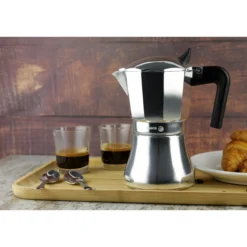Cafetera Italiana Inducción, Aluminio, Todo Tipo Cocinas, Vitrocerámica, Gas, Fagor