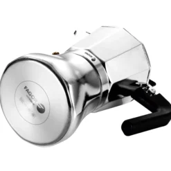 Cafetera Italiana Inducción 6 Tazas Café, Aluminio, Todo Tipo Cocinas, Vitrocerámica, Gas Fagor 81cffgacu06 Plata