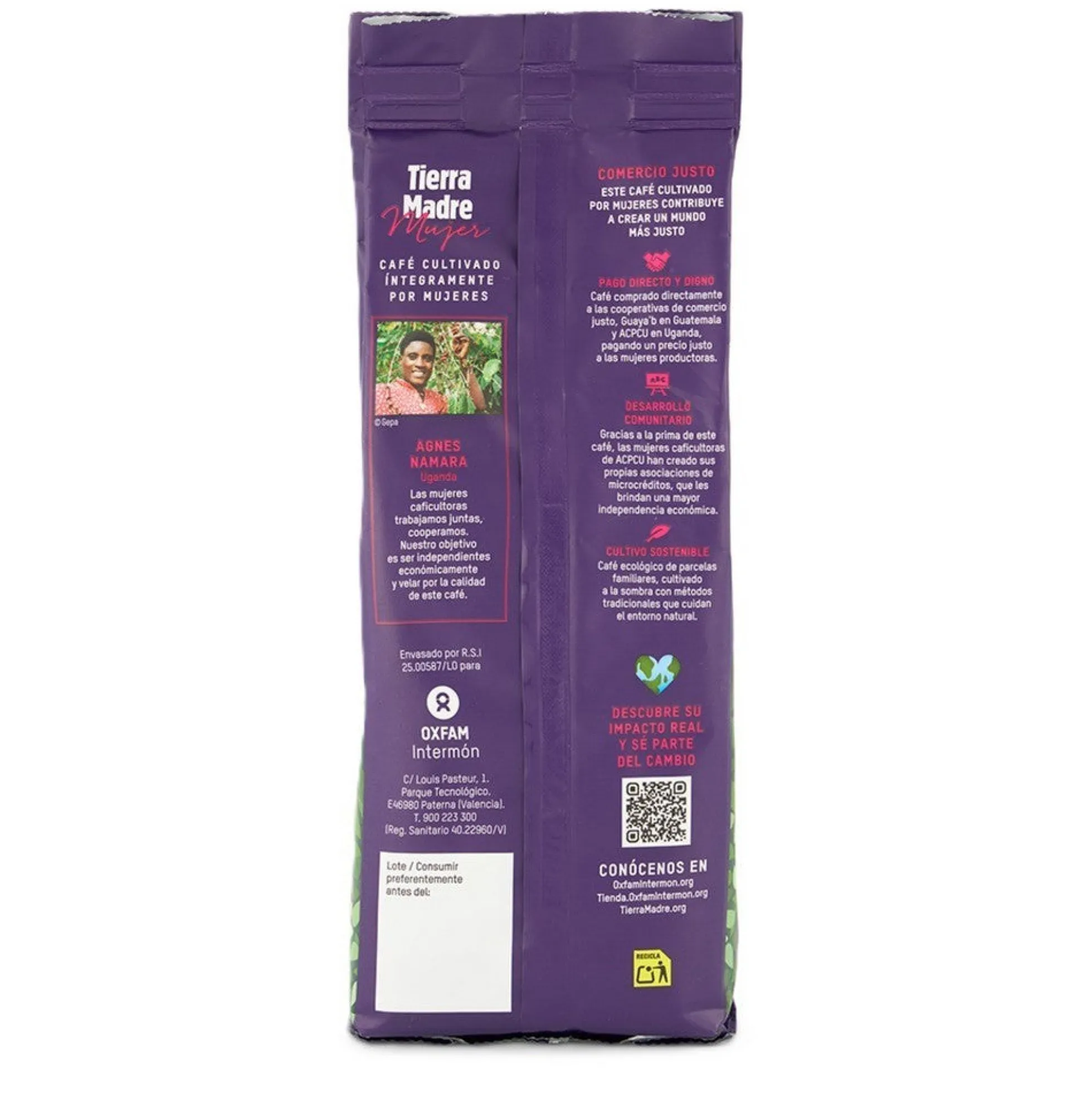 Café molido natural bio Tierra Madre 250g
