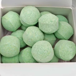 Caja 25 Mini Bombas Efervescentes Para Manicura Y Pedicura - Ablandan Durezas, Uñas Y Cutículas - Aroma Mango