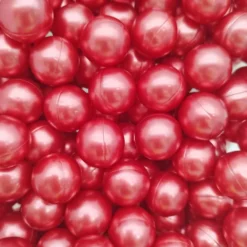 Caja 40 Perlas De Baño Con Aroma A Fresas - Con Aceite De Soja - Hidratante Y Aromática - Forma Bola