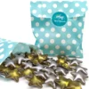 Caja 40 Perlas De Baño Con Aroma A Manzana - Con Aceite De Soja - Hidratante Y Aromática - Forma Estrella