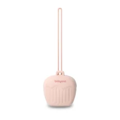 Caja Portachupetes De Silicona Rosa