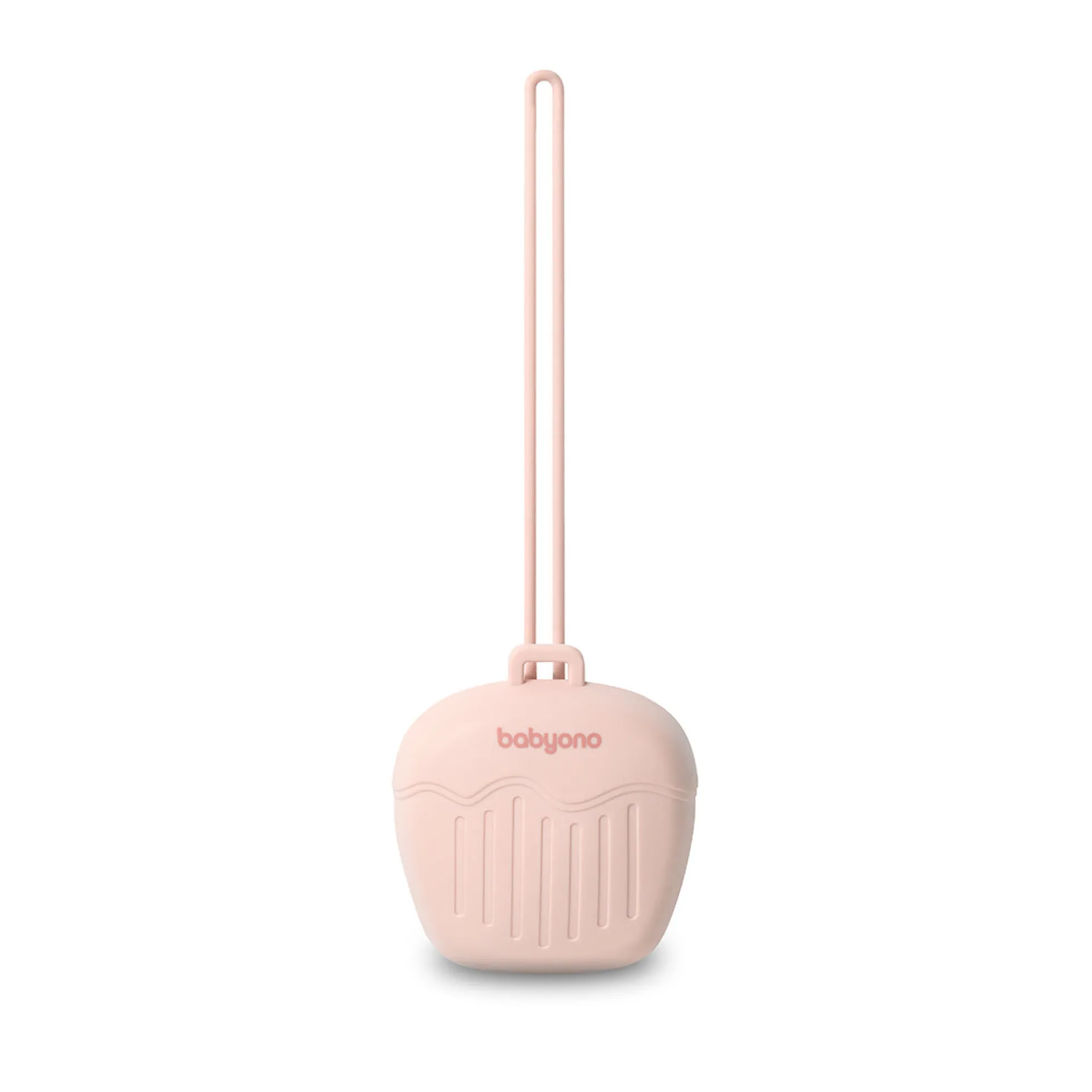 Caja Portachupetes De Silicona Rosa