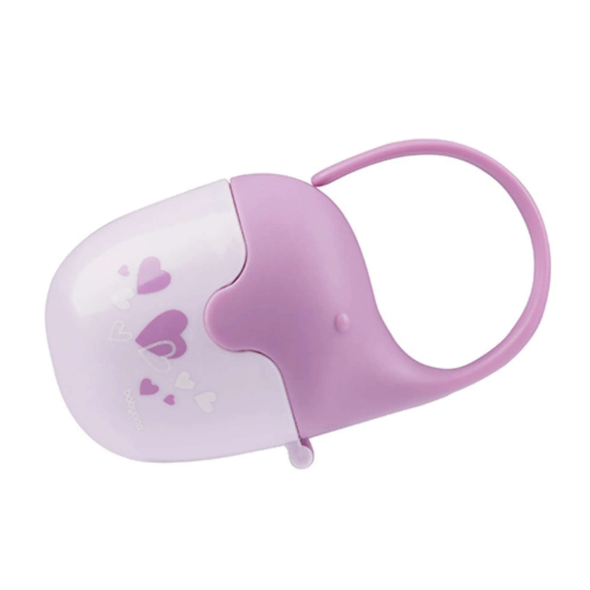Caja Portachupetes Elefante Lila