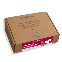 Caja Regalo Completa Perro Navidad Puromenu