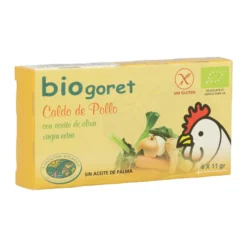 Caldo De Pollo Con Verduras En Cubitos Bio 6x11g Biogoret