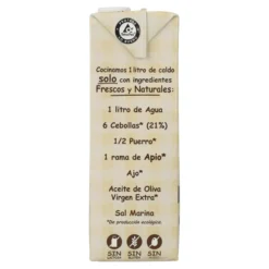 Caldo natural de cebolla ECO Aneto 1L