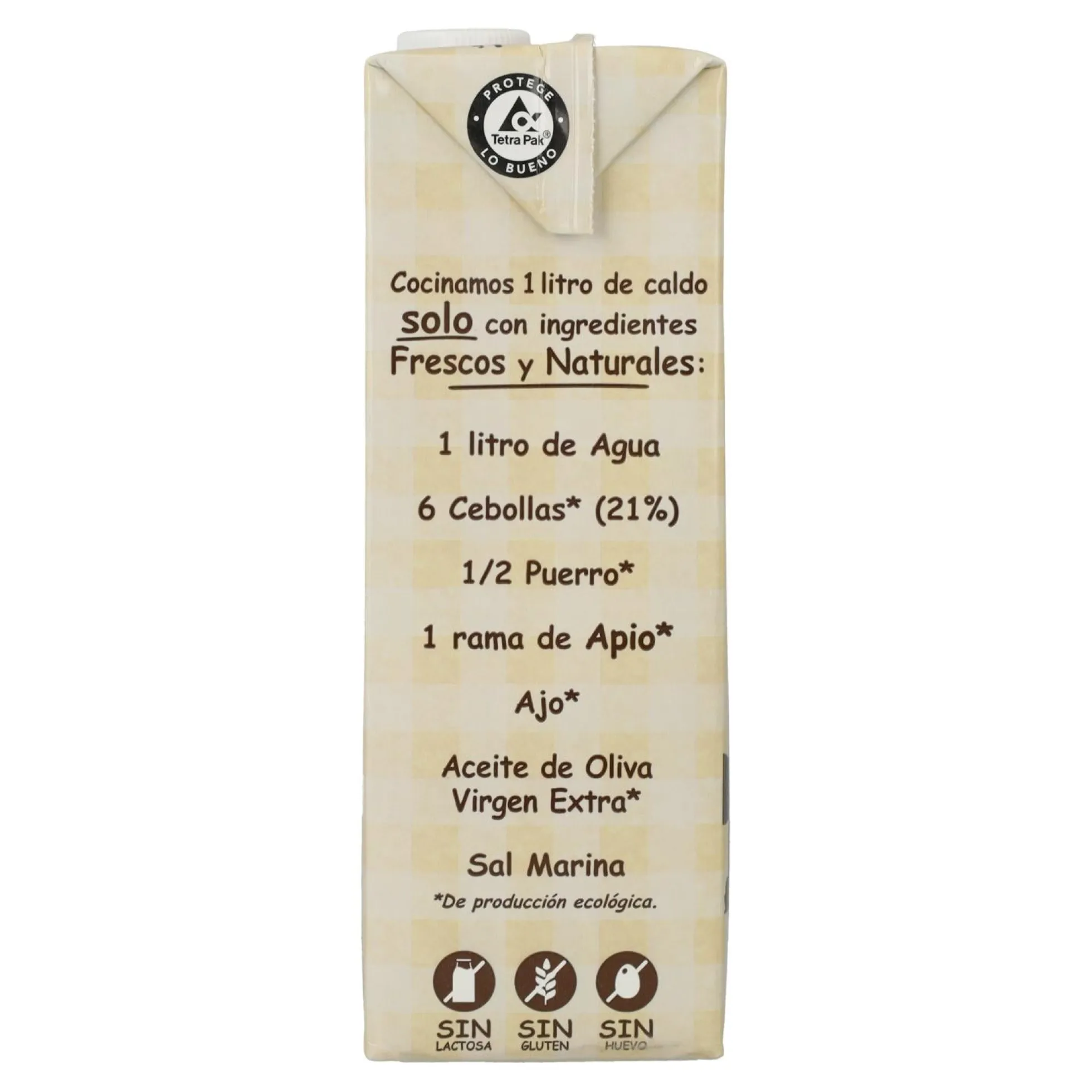 Caldo natural de cebolla ECO Aneto 1L