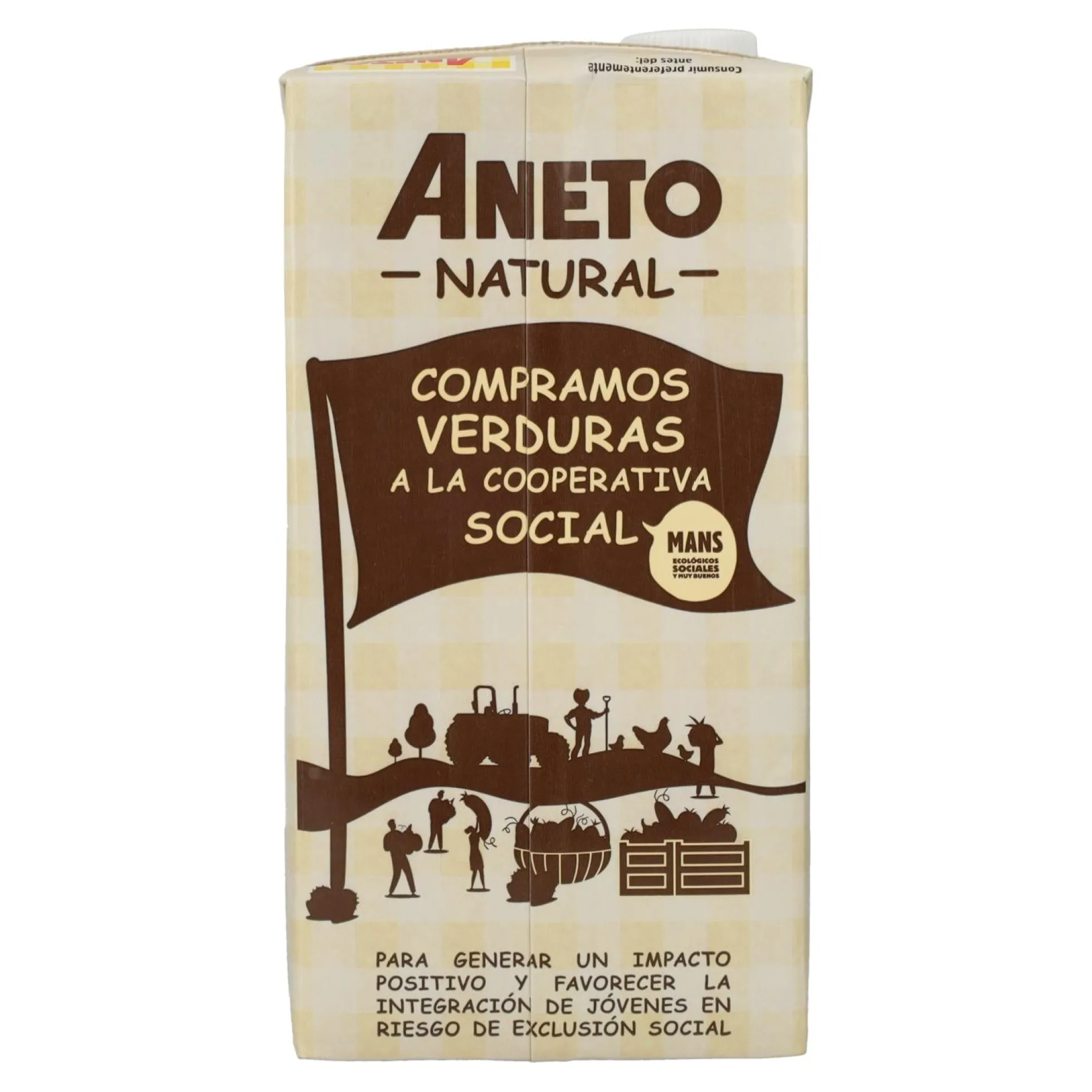 Caldo natural de cebolla ECO Aneto 1L