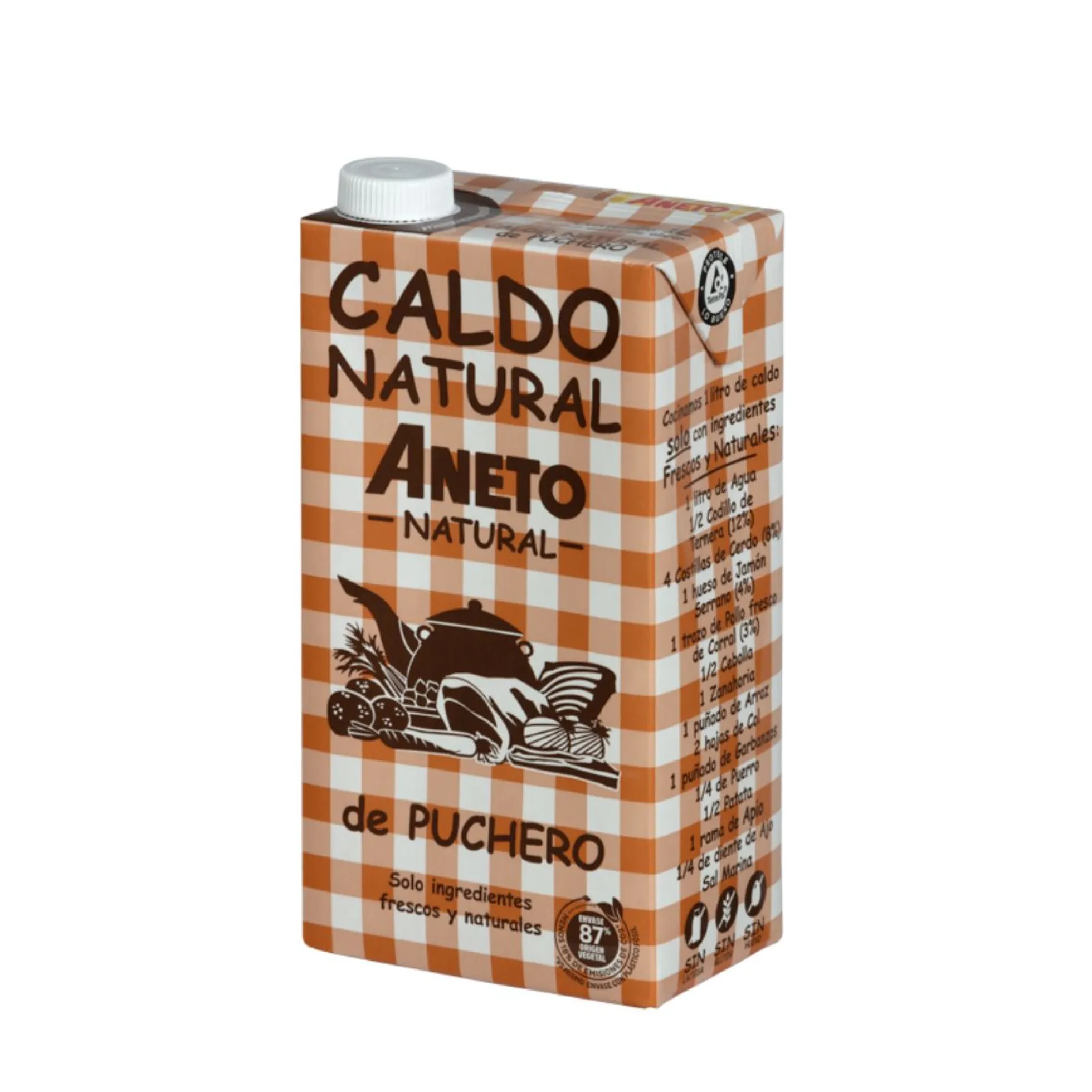 Caldo Natural Puchero Aneto, 1L