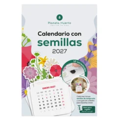 Calendario con Semillas 2027 Planeta Huerto