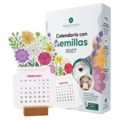 Calendario con Semillas 2027 Planeta Huerto
